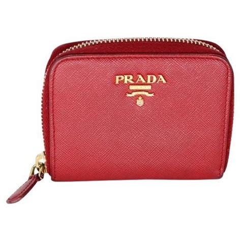 portefeuille prada milano|Prada Milano Saffiano Leather Travel Wallet PR.